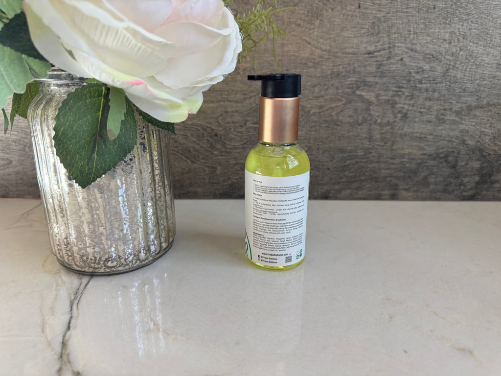 Silken Calm Botanical Body Massage Oil by Probio Radiance
