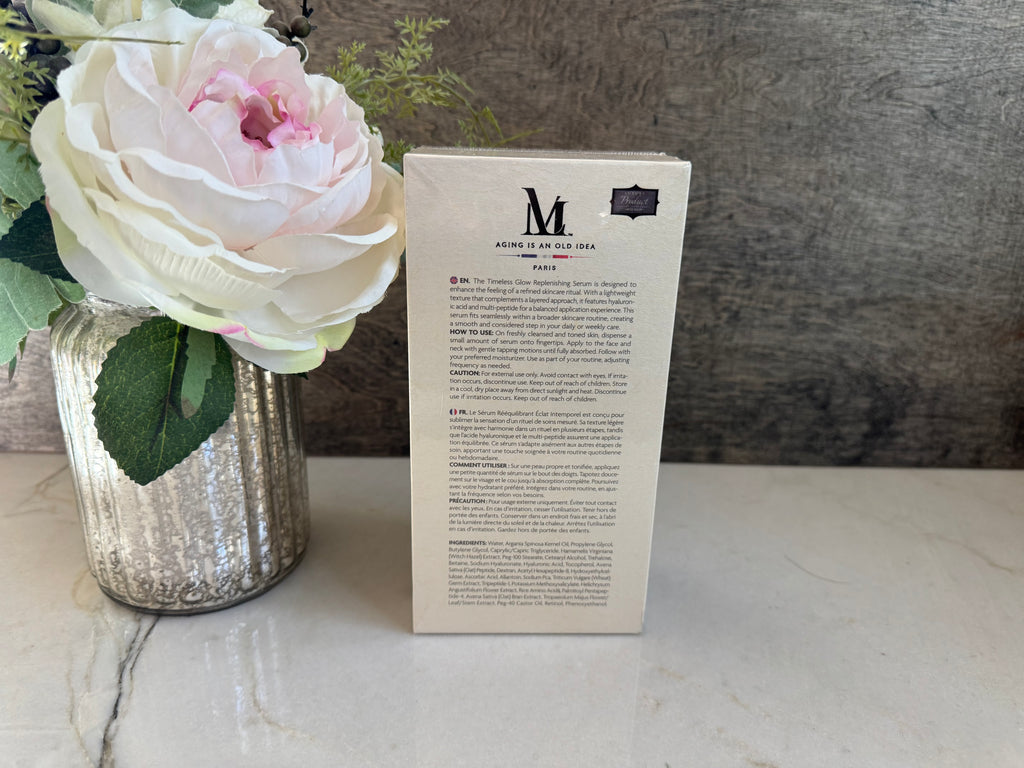 Timeless Glow Replenishing Facial serum by Latoua Mille