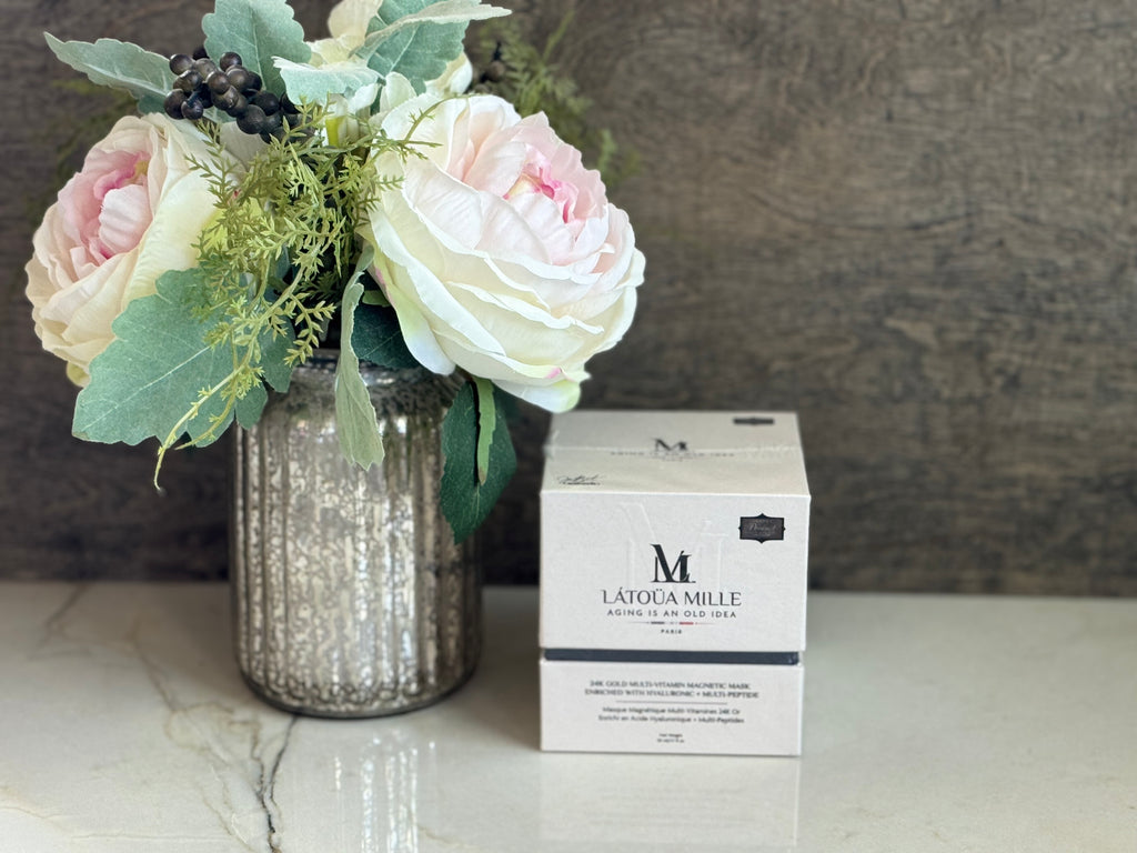 24K Gold Multi-Vitamin Magnetic Facial mask by Latoua Mille