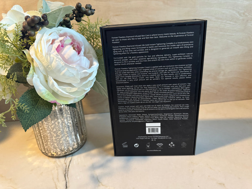 24K Gold Instant Skin Tightening  Facial Complex Syringe by Forever Flawless