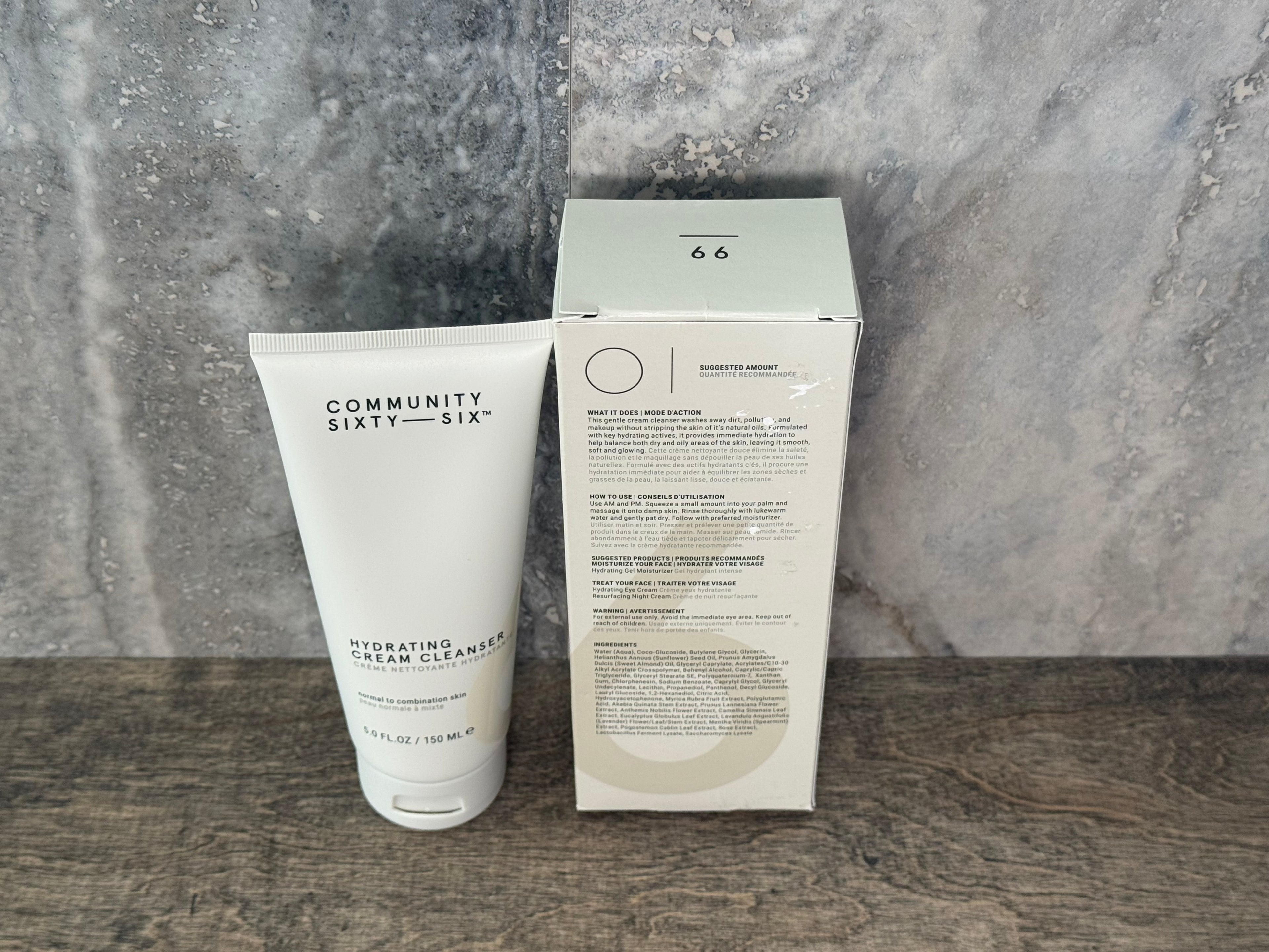 Hydrating Facial cream cleanser by Community 66