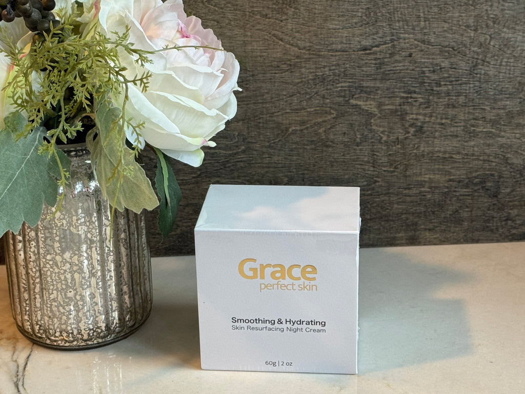 Smoothing & Hydrating Skin Resurfacing Night Facial cream by Grace Perfect Skin