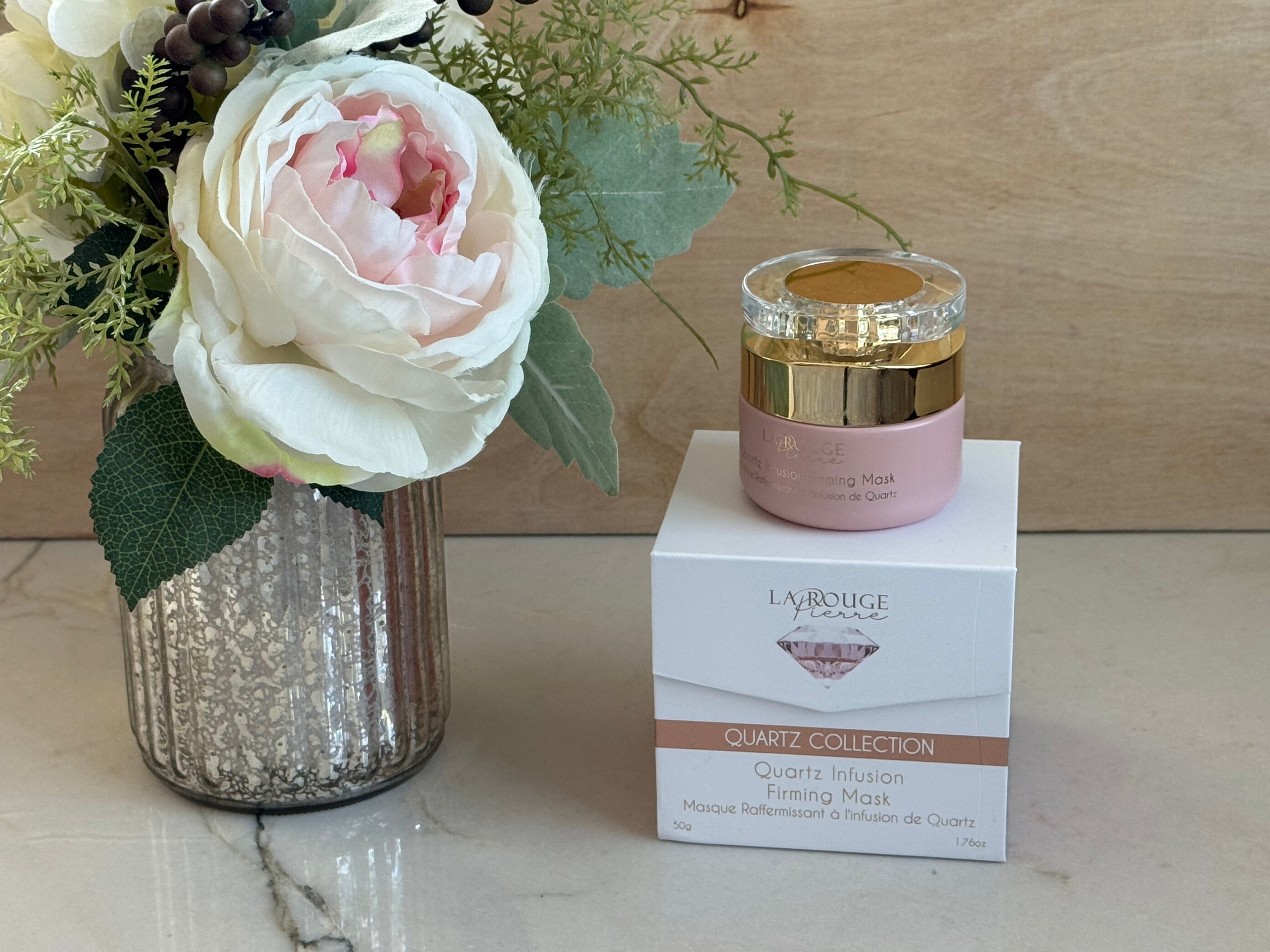 Quartz Infusion Firming Facial mask by La Rouge Pierre