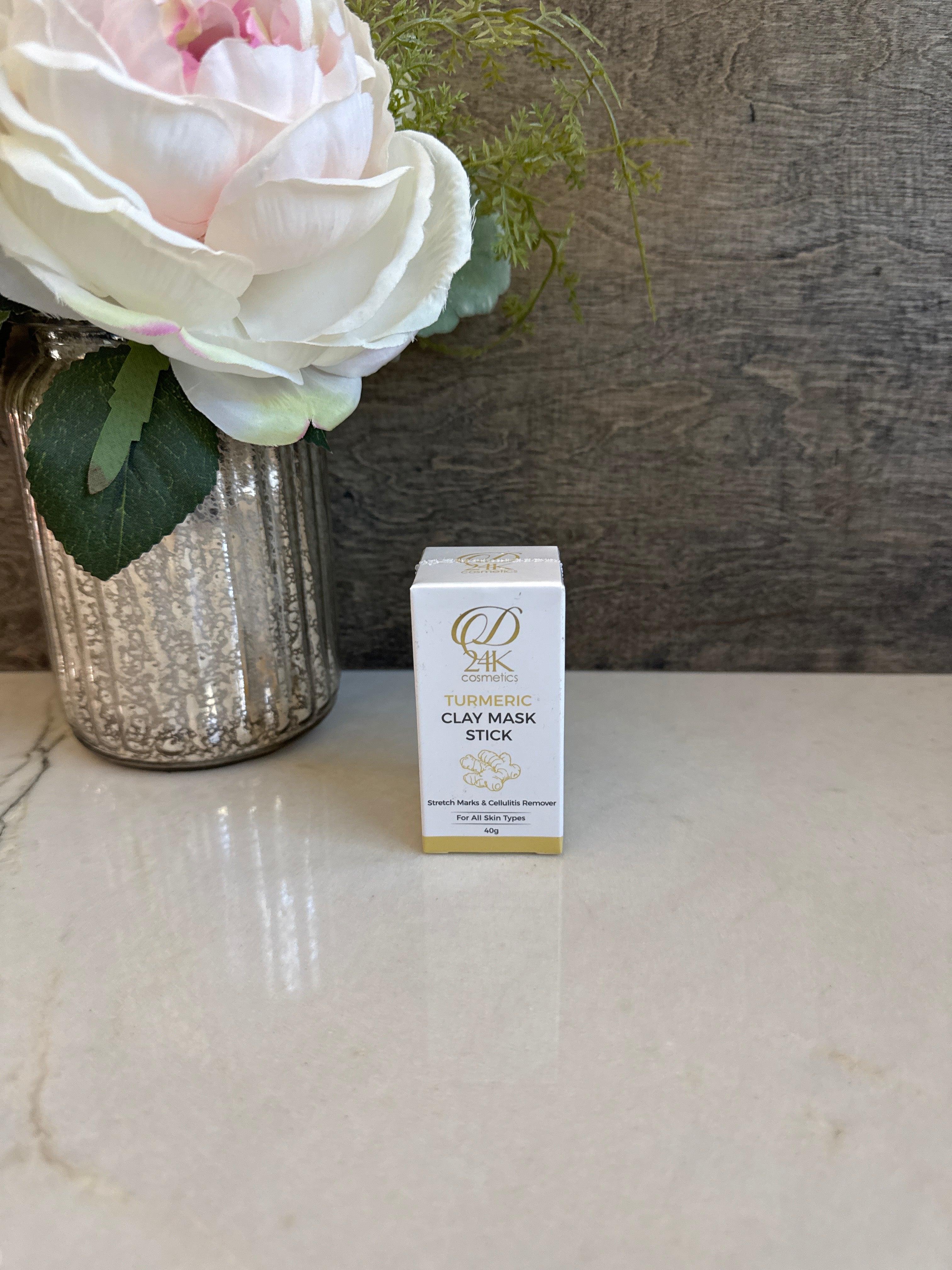 Turmeric Clay Facial mask Stick by D24K Cosmetics