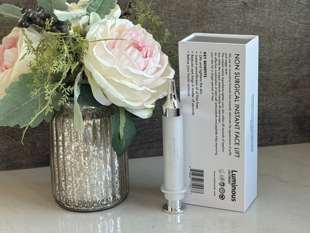 Non-Surgical  Facial Lift Syringe by Luminous Las Vegas
