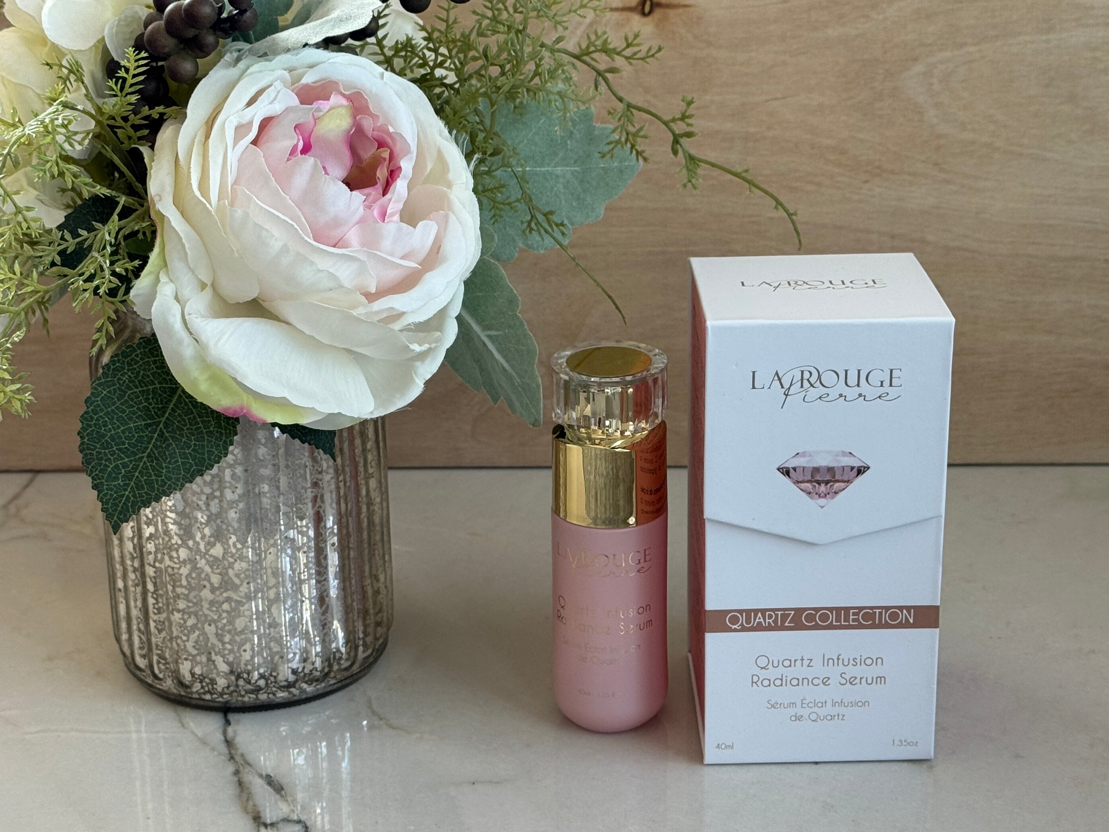 Quartz Infusion Radiance Facial serum by La Rouge Pierre