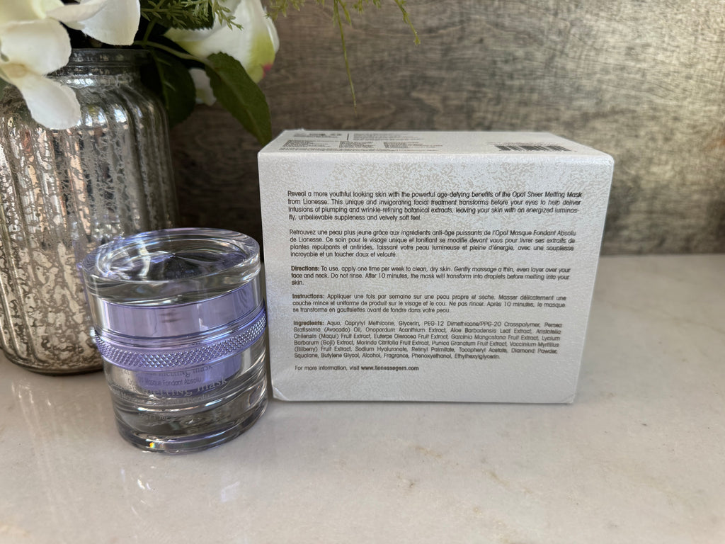 Opal Sheer Melting Facial mask by Lioness
