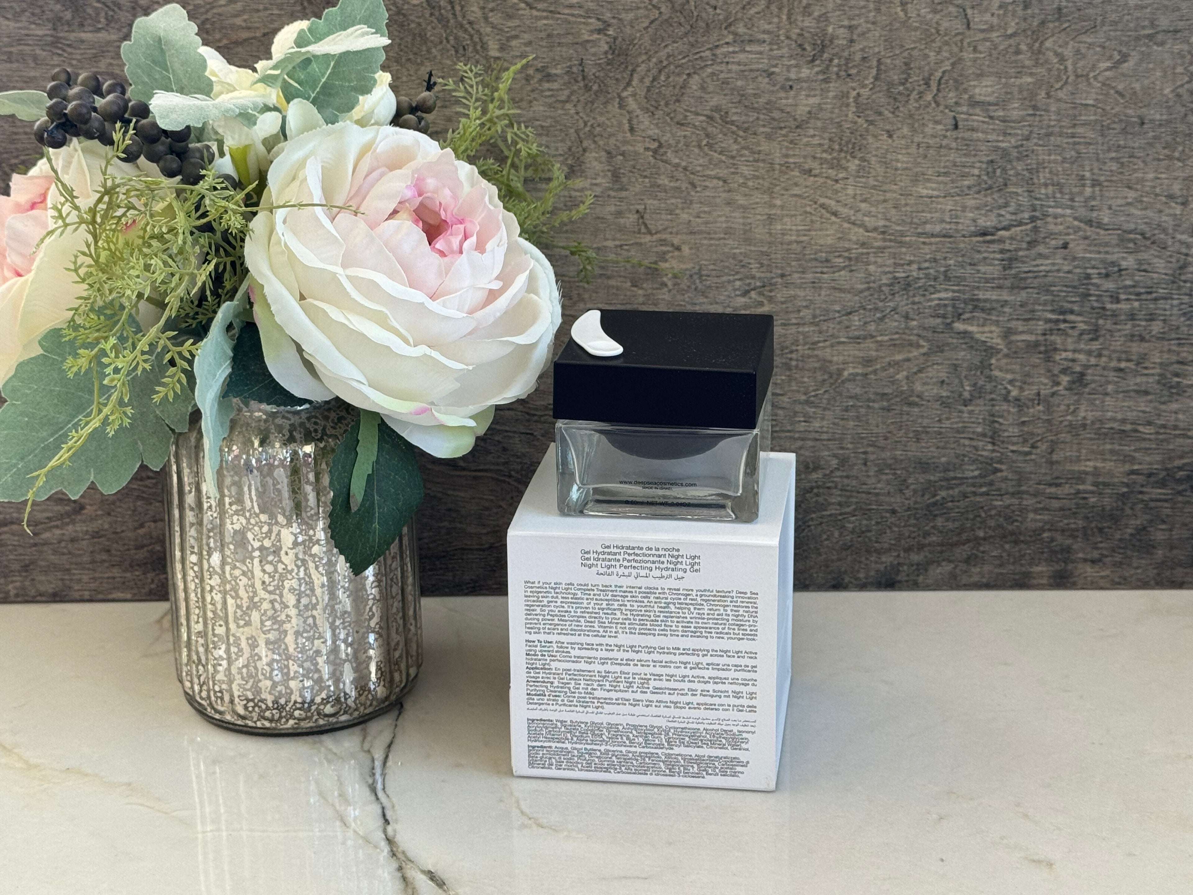 Night Light Perfecting Hydrating Facial Gel by Deep Sea Cosmetics