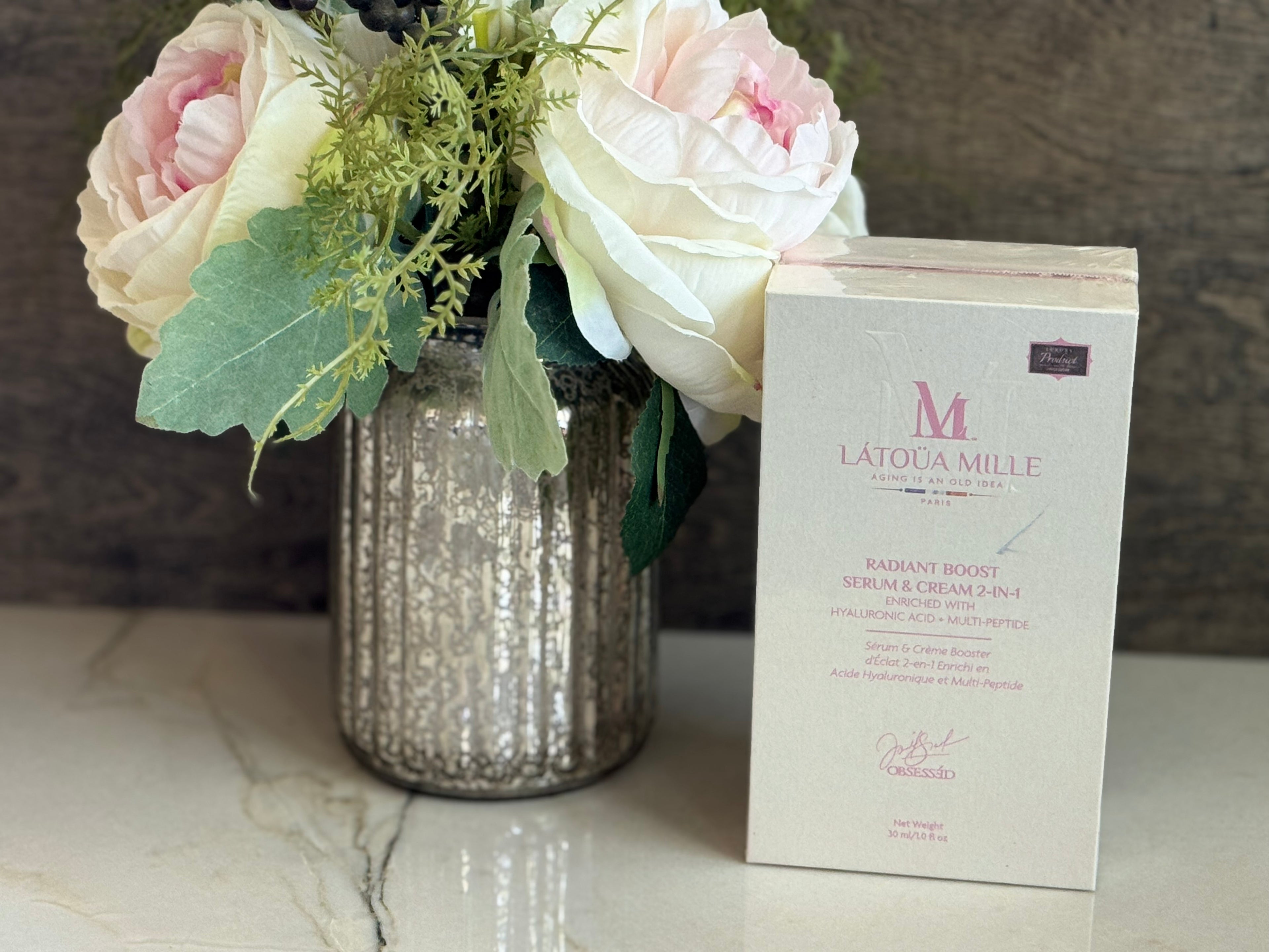 Radiant Boost Facial serum & Facial cream 2-in-1 by Latoua Mille