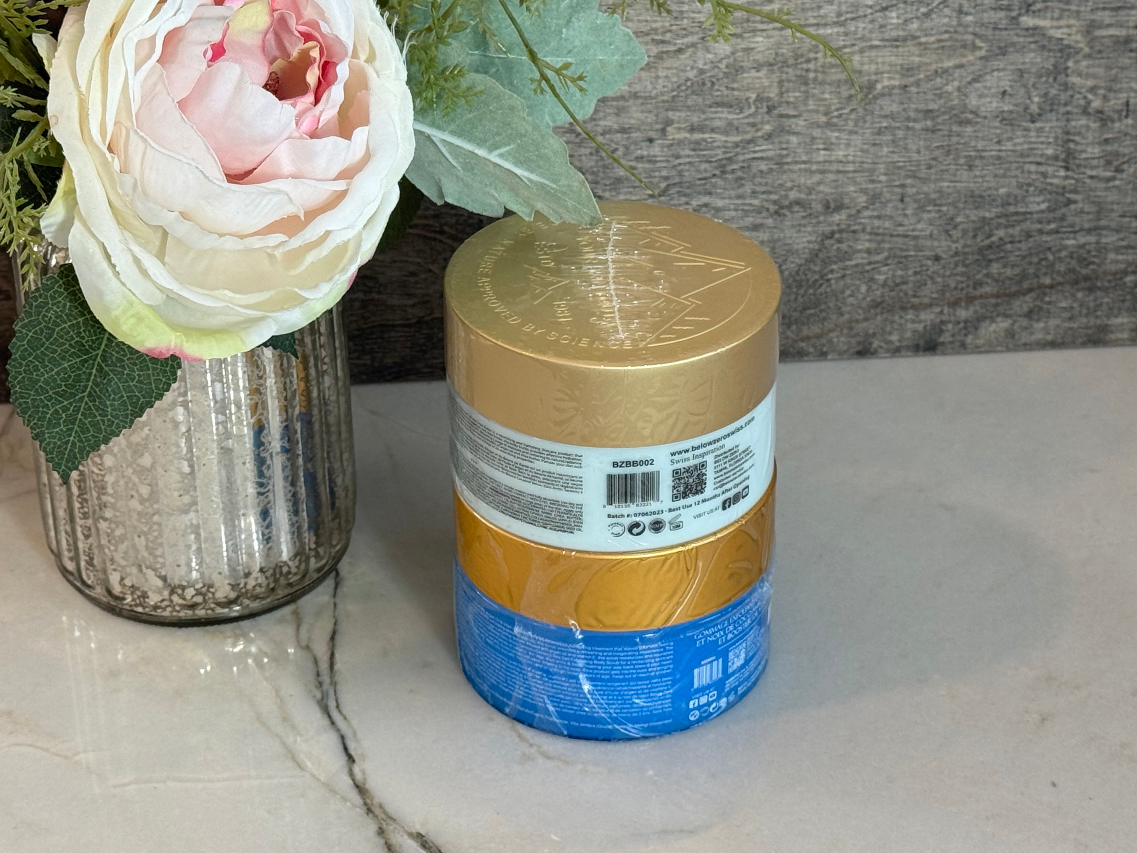 Coconut Body Butter & Body Scrub by Below Zero