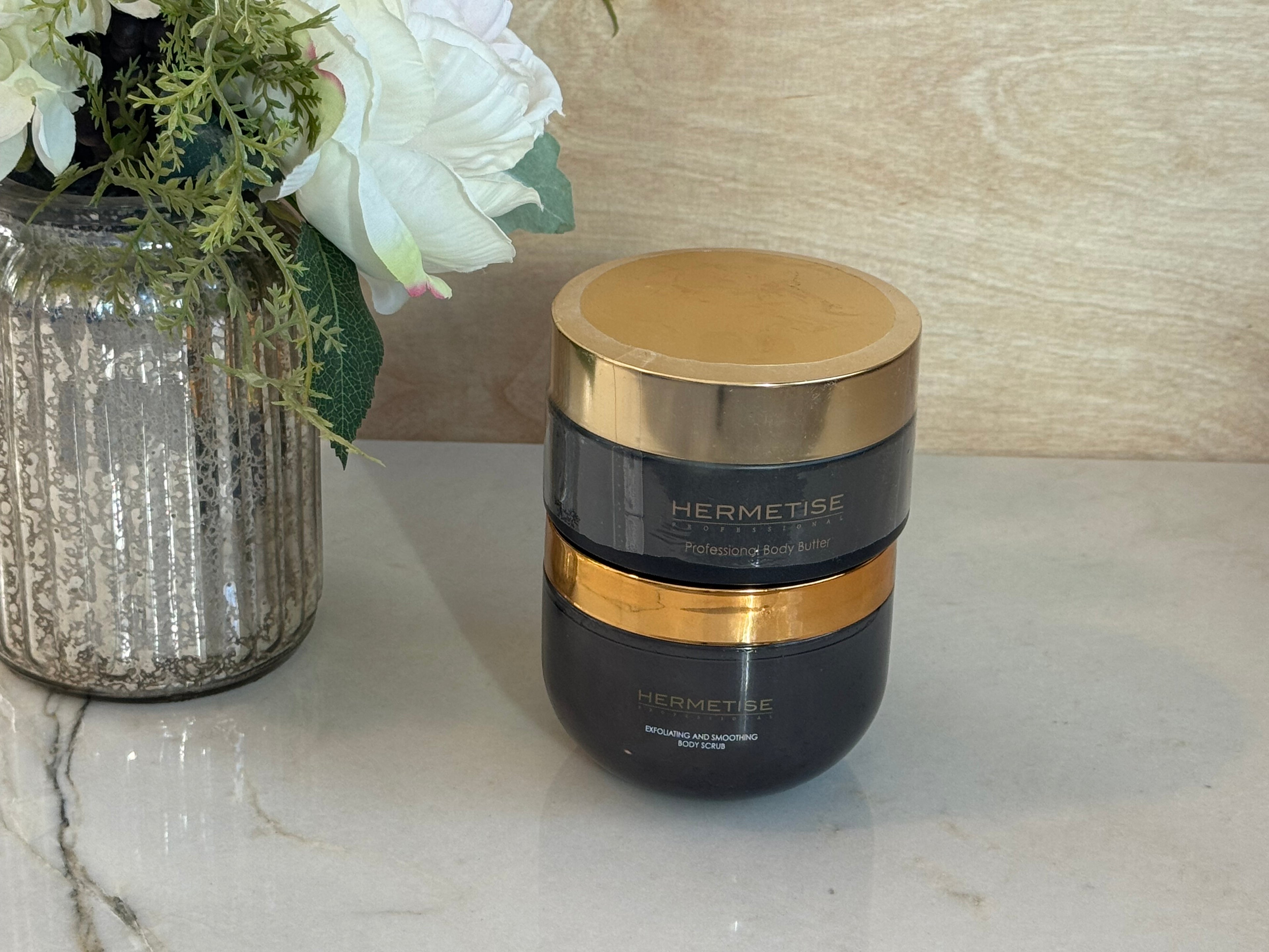 Body Scrub and Body Butter set by Hermatise