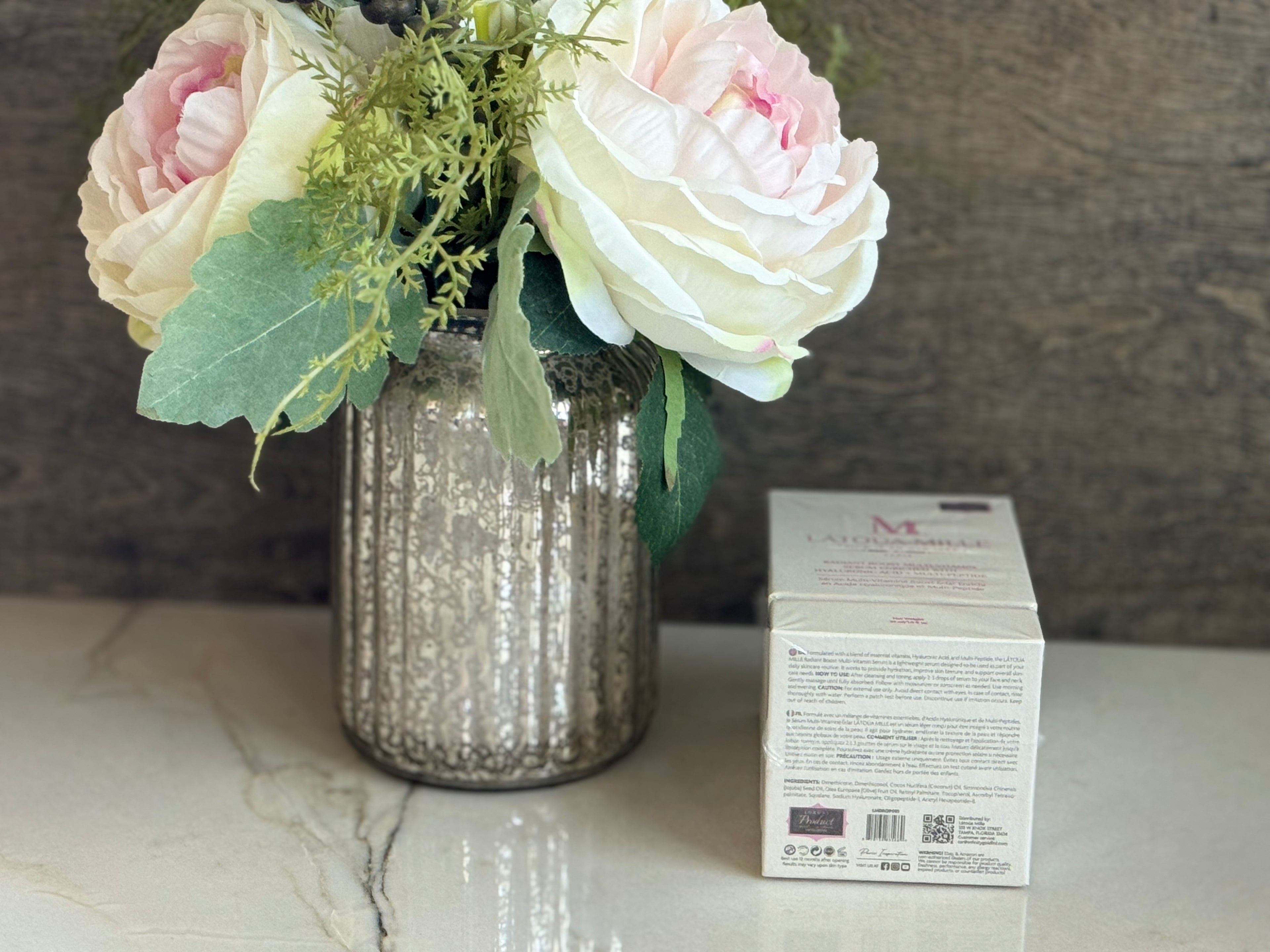 Radiant Boost Multi-Vitamin Facial serum by Latoua Mille