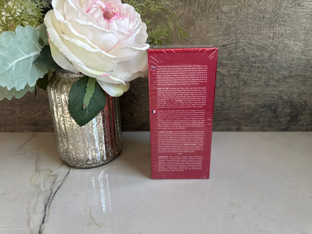 Red Wine Intensive Face, Neck & Chest serum