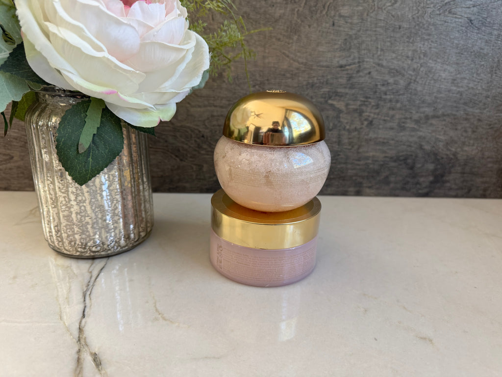 Almond & Lotus Aromatic Body Butter + Salt Scrub by Premier Dead SeaDuo