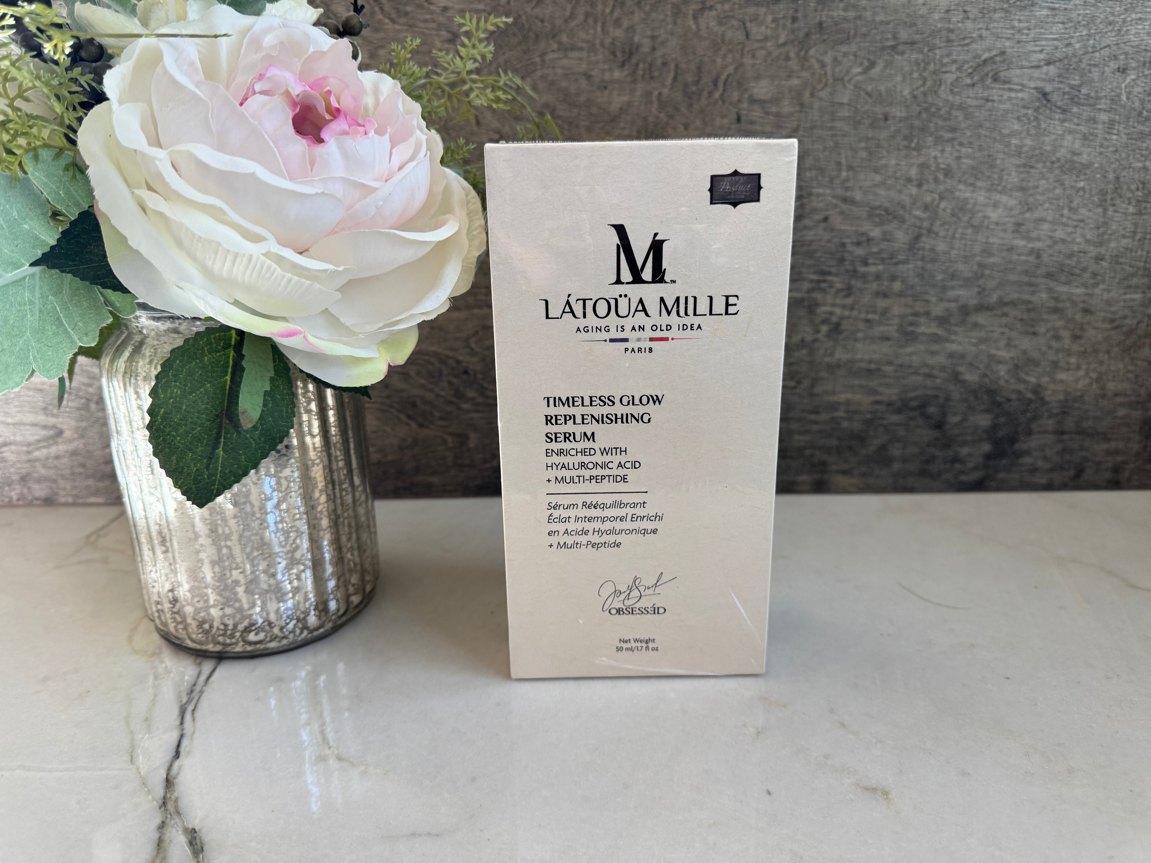 Timeless Glow Replenishing Facial serum by Latoua Mille