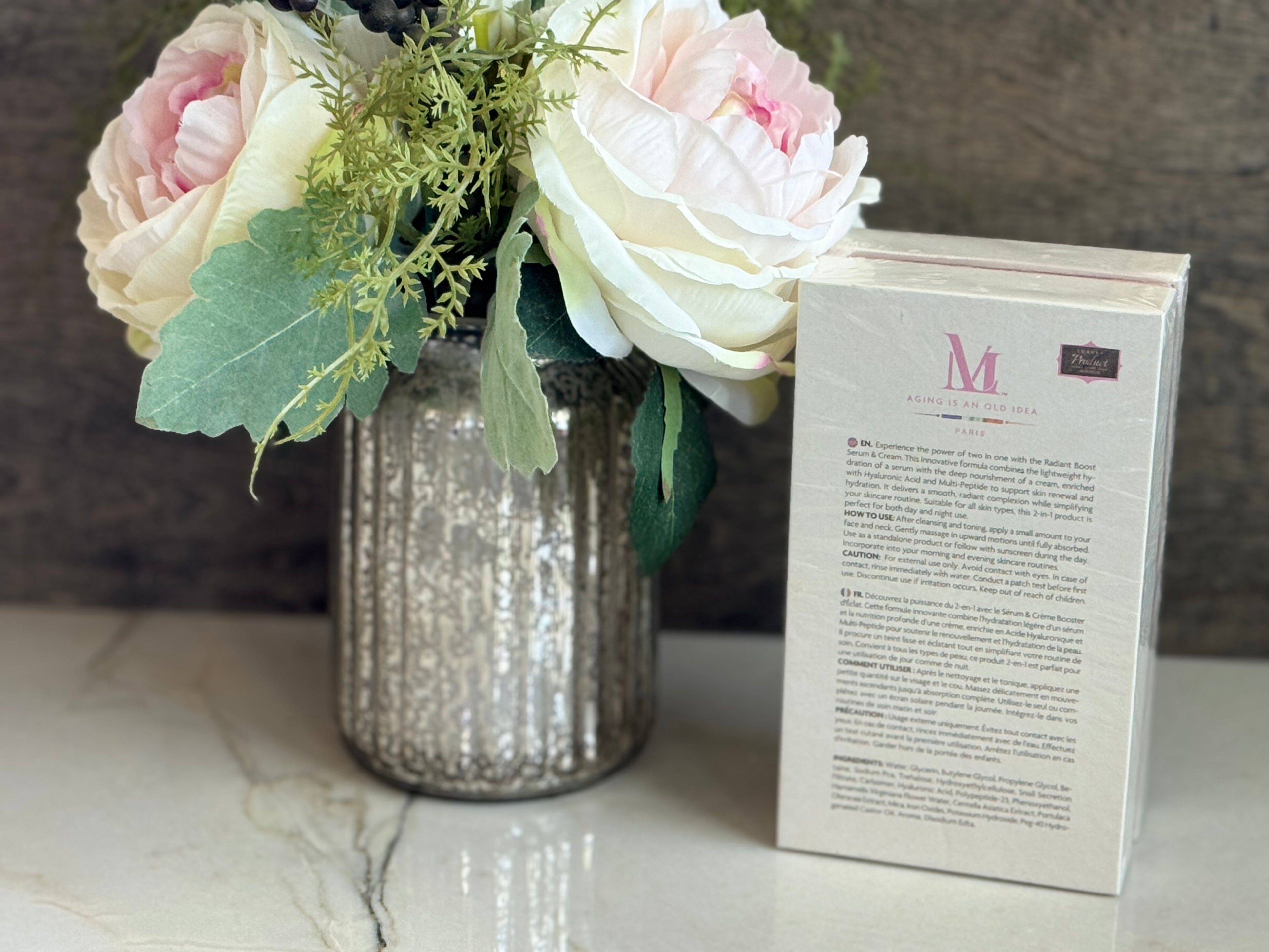 Radiant Boost Facial serum & Facial cream 2-in-1 by Latoua Mille