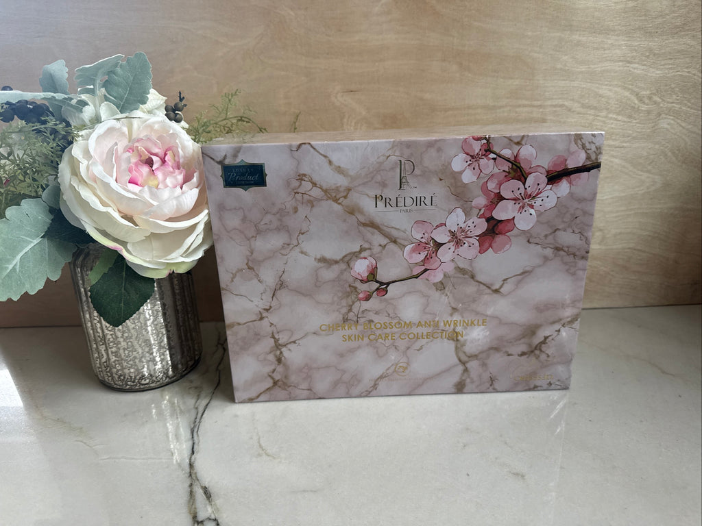 Cherry Blossom Anti-Wrinkle Skin Care Facial collection