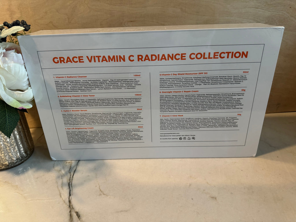 Vitamin C Radiance Facial collection by Grace Perfect Skin