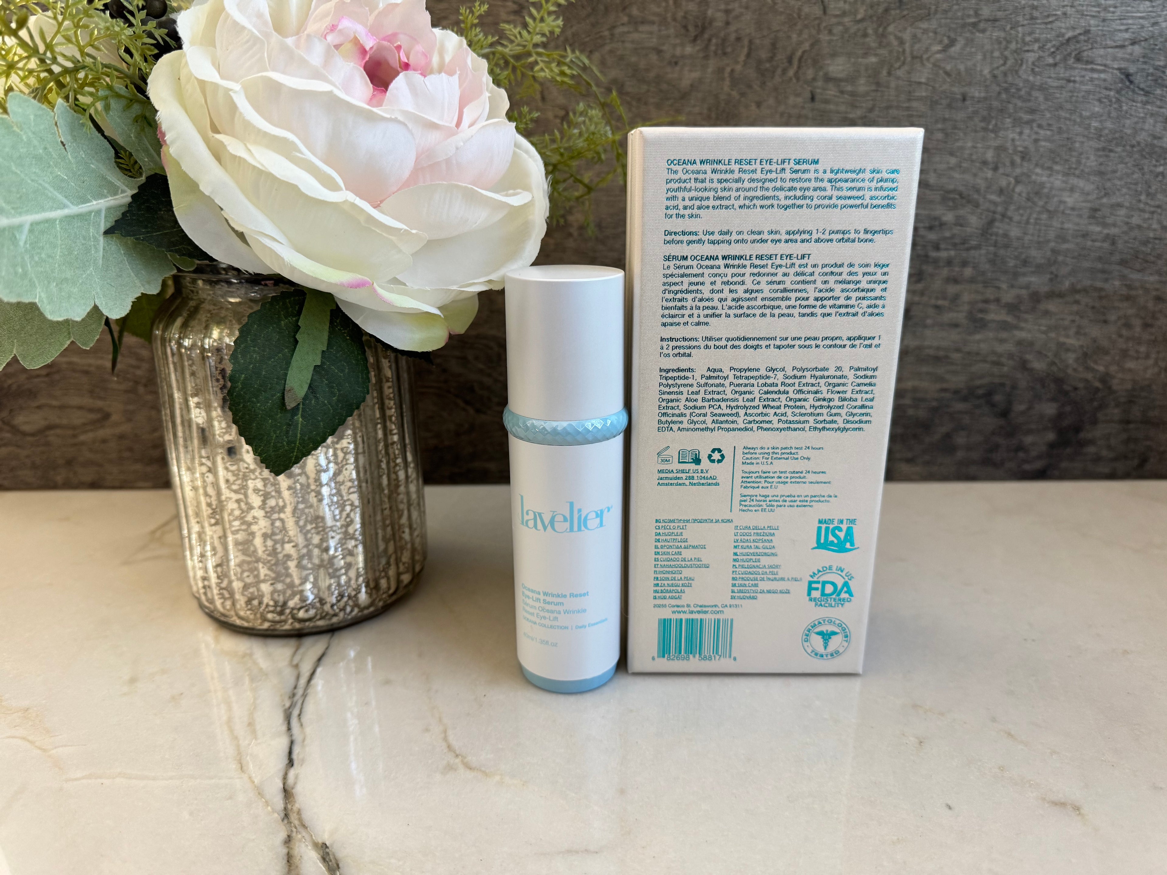 Wrinkle Reset Eye Lift serum by Lavelier