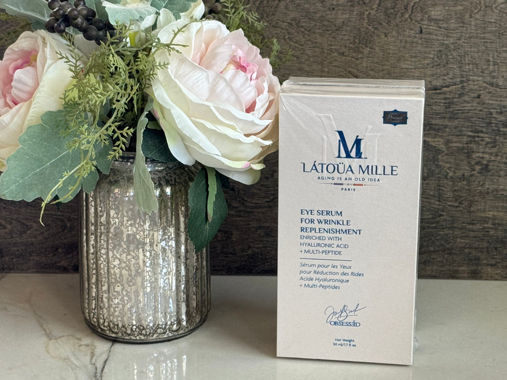 Eye Facial serum for Wrinkle Replenishment by Latoua Mille