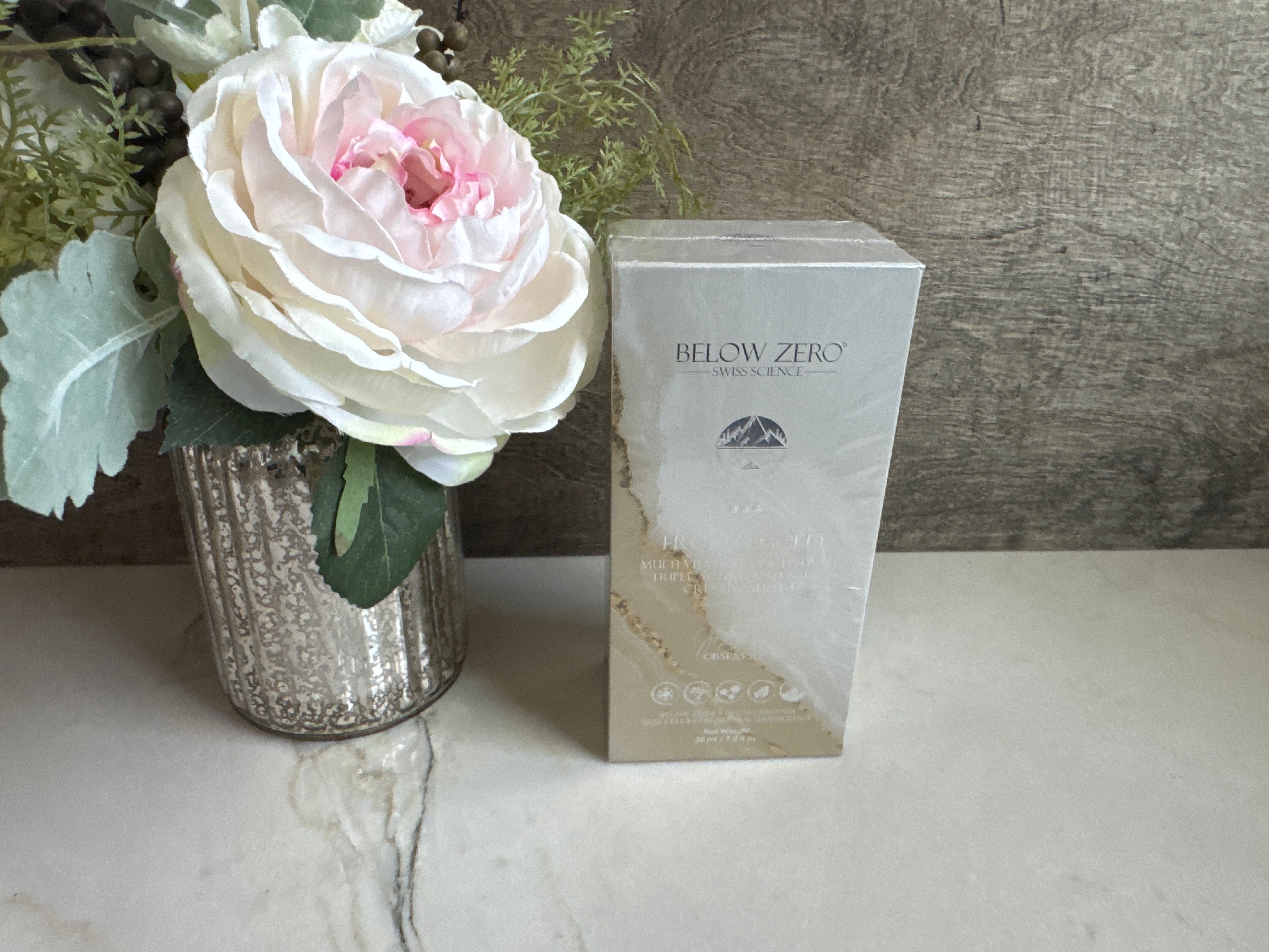 Gold Multi-Vitamin Facial concentrate Triple Acting Anti-Aging Facial cream &serum by Below Zeroserum