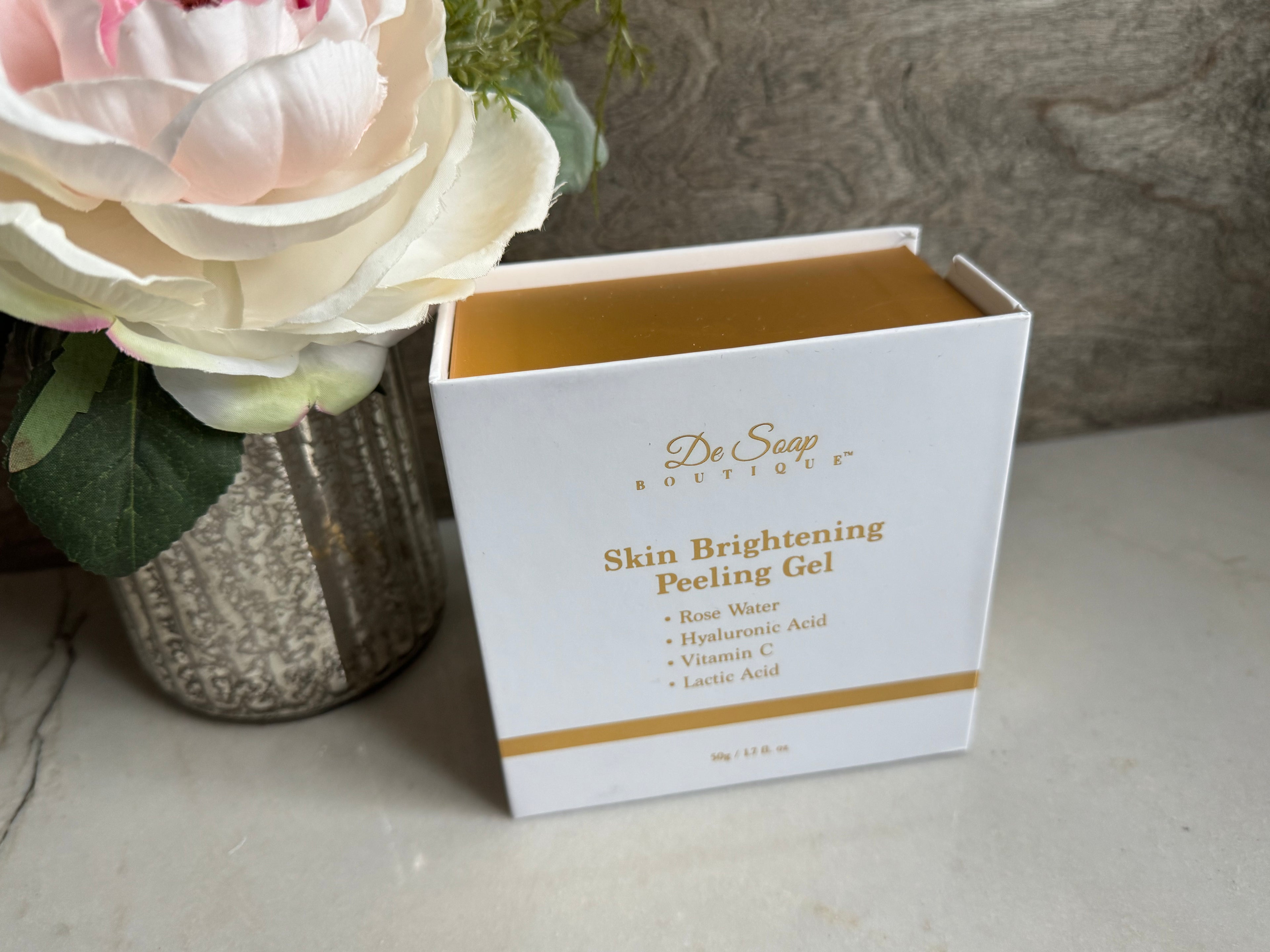 Boutique Skin Brightening Peeling Gel by De Soap Boutique