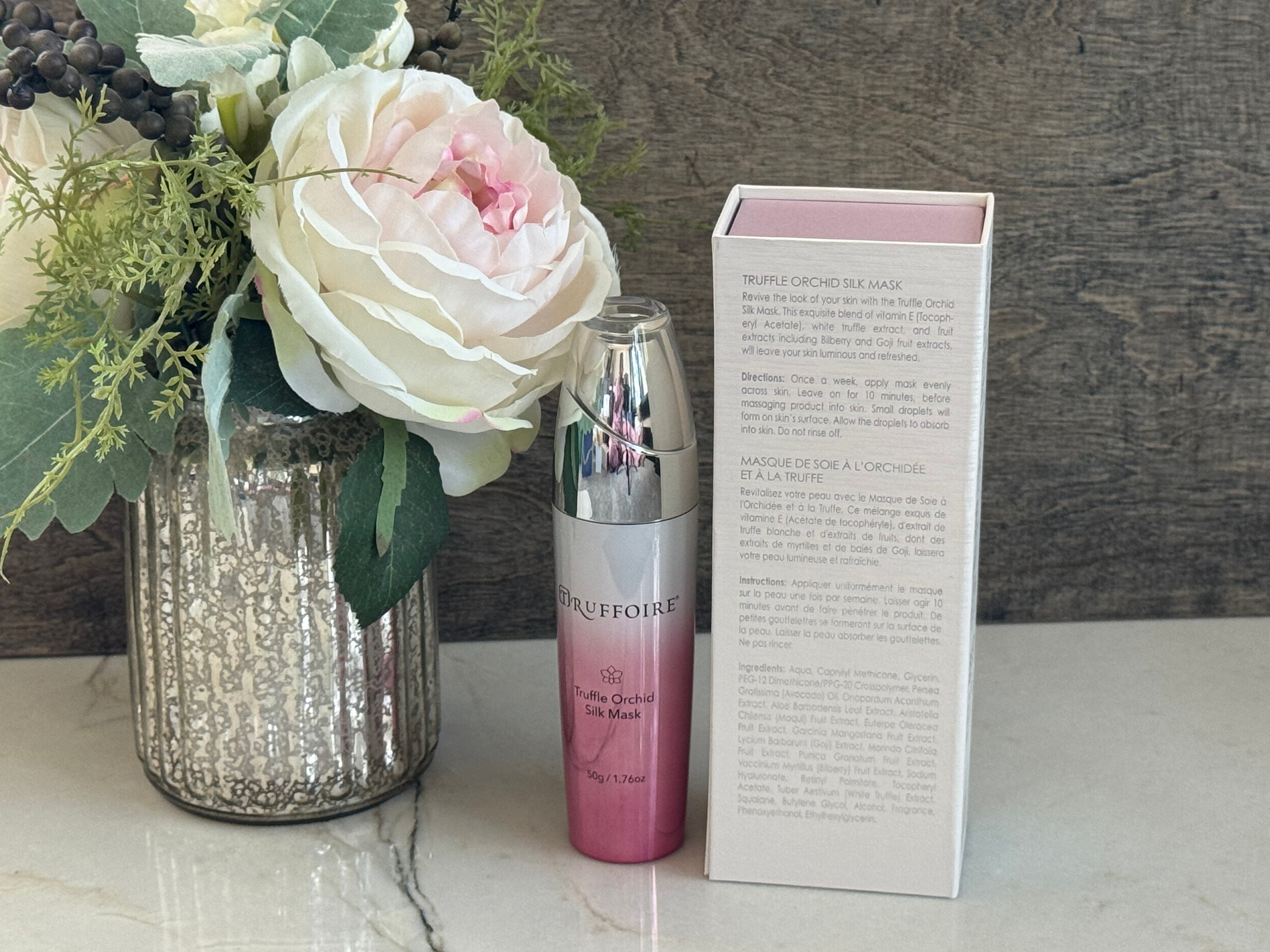 Truffle Orchid Silk Facial mask by Trufforie