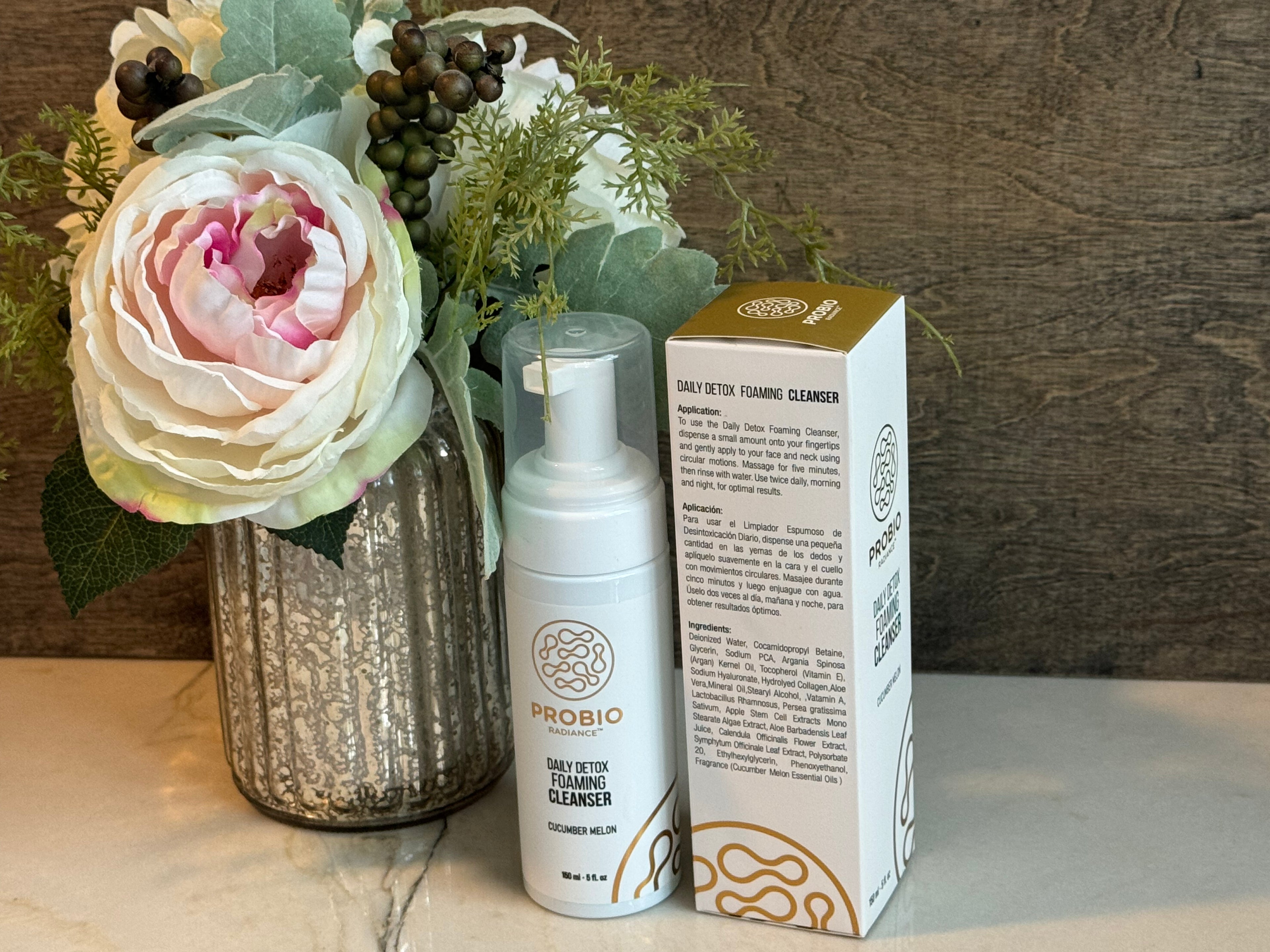 Daily Detox Foaming Facial cleanser (Cucumber Melon) by Probio Radiance