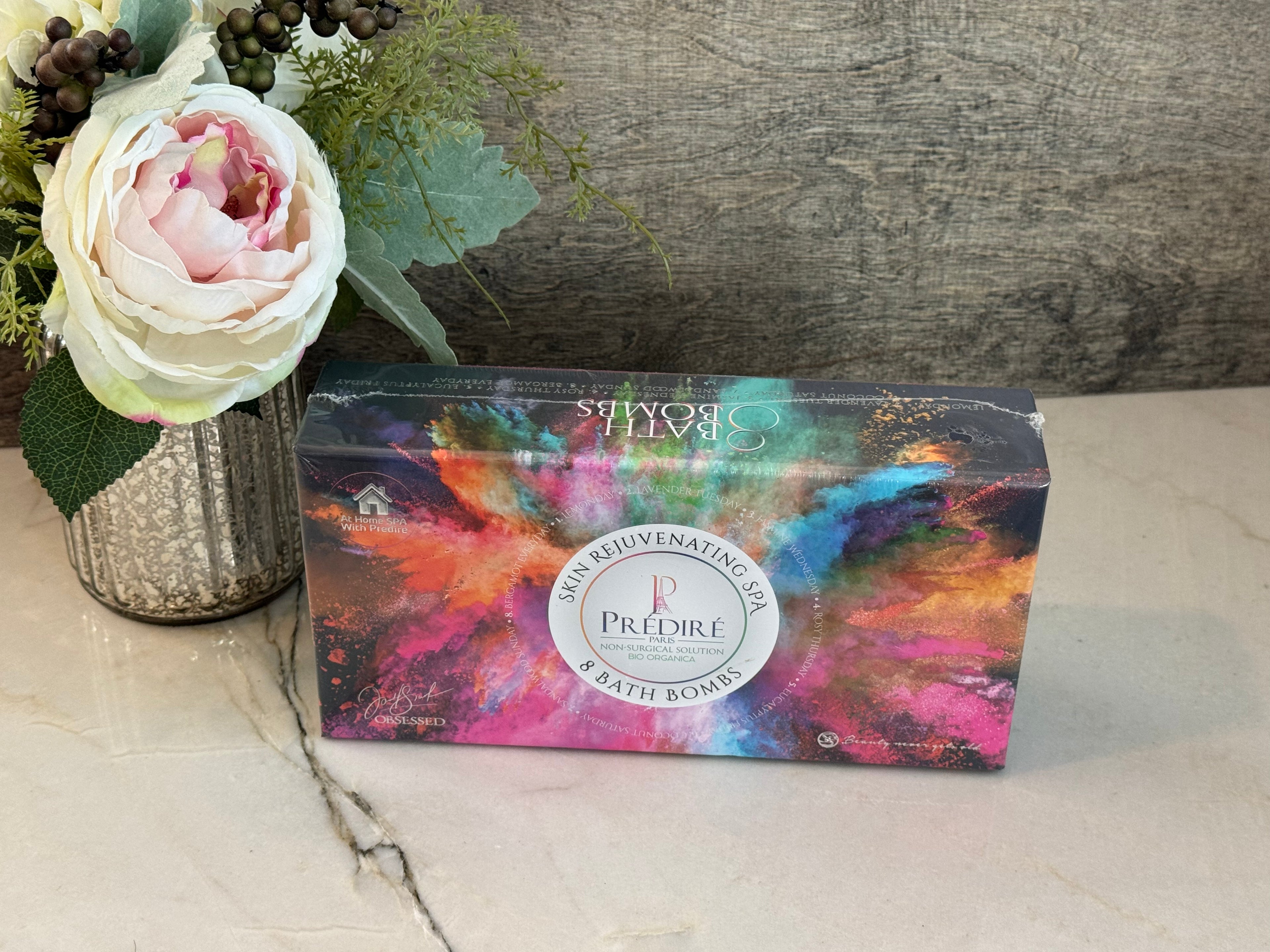 Skin Rejuvenating Spa Bath Bombs – 8 Piece collection