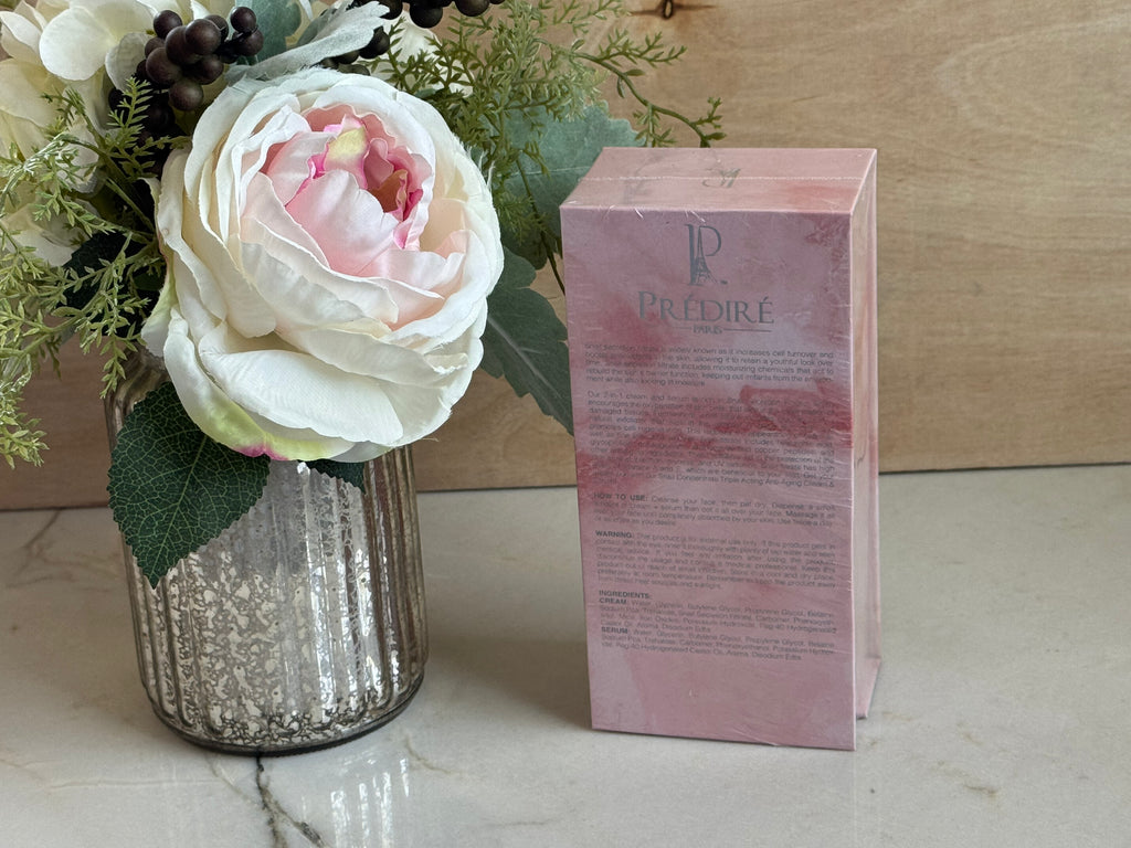 Snail Facial concentrate Triple Acting Anti-Aging Facial cream & Facial serum