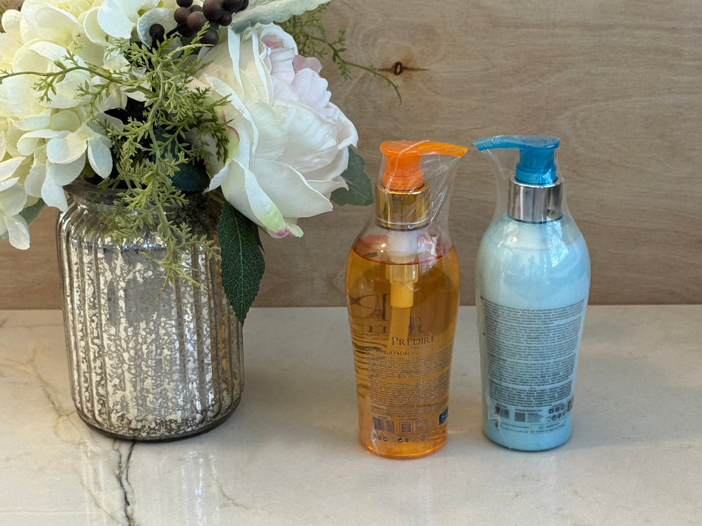 Purifying Milk Facial cleanser & Vitamin C&E Facial toner