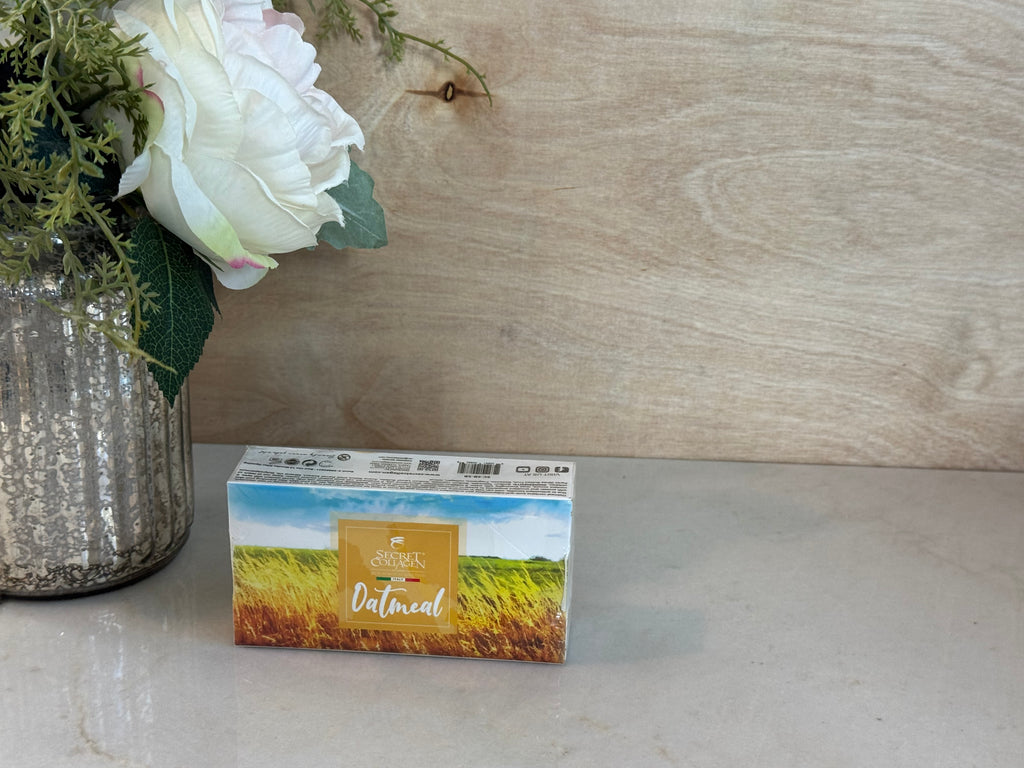Skin Brightening Oatmeal Soap w/ Retinol & Collagen by Secret Collagen